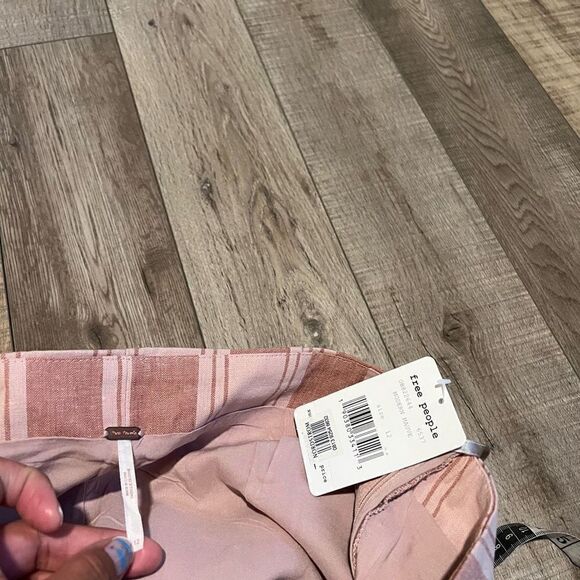 Free People Tuscan Sunrise Pink
Striped Wrap Mini Skirt size 12 - Picture 5 of 8